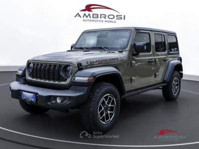 Jeep Wrangler Benzina RUBICON Verde usata Corciano
