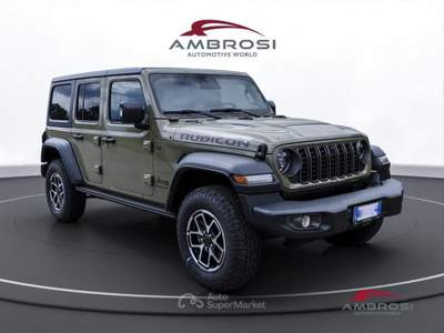 Jeep Wrangler Benzina RUBICON Verde usata Corciano