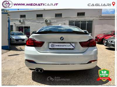 BMW Serie 4 Gran Coupé 420d 420d Gran Coupé Luxury Bianco usata Cagliari