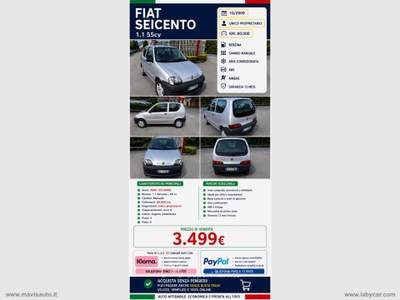 Fiat 600 600 1.1 Grigio usata Cava de' Tirreni