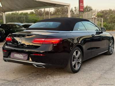 Mercedes-Benz Classe E E 220 d Auto Cabrio Sport Nero usata San Michele Salentino