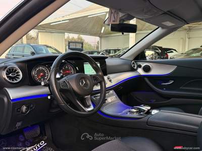 Mercedes-Benz Classe E E 220 d Auto Cabrio Sport Nero usata San Michele Salentino