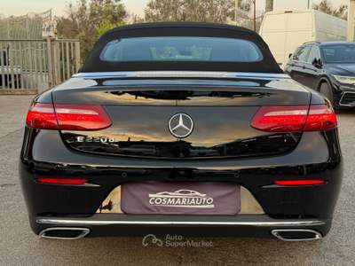 Mercedes-Benz Classe E E 220 d Auto Cabrio Sport Nero usata San Michele Salentino