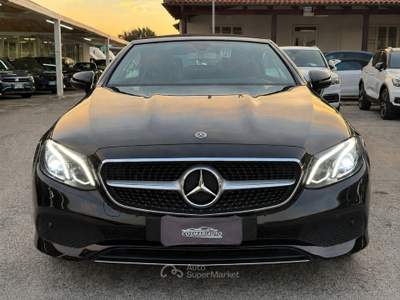 Mercedes-Benz Classe E E 220 d Auto Cabrio Sport Nero usata San Michele Salentino