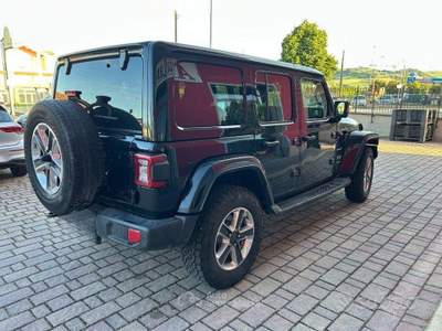 Jeep Wrangler Unlimited 2.2 Mjt II Sahara usata San Ginesio
