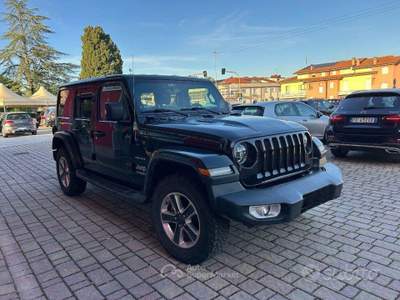 Jeep Wrangler Unlimited 2.2 Mjt II Sahara usata San Ginesio