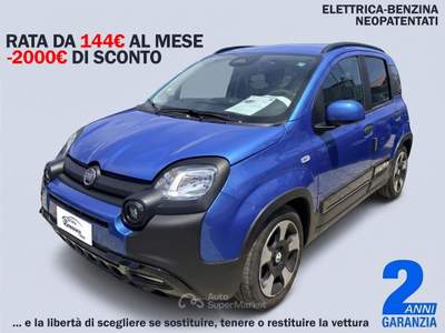 Fiat Panda Pandina 1.0 firefly hybrid 70cv Blu/Azzurro usata Sant'Anastasia