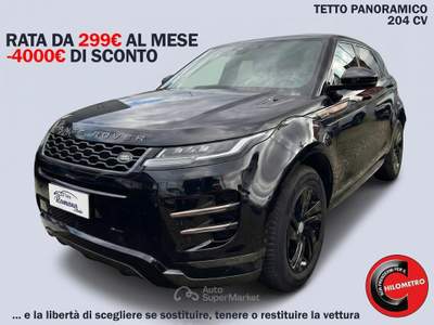 Land Rover Range Rover Evoque Evoque 2.0d i4 mhev R-Dynamic SE awd 204cv auto Nero usata Sant'Anastasia