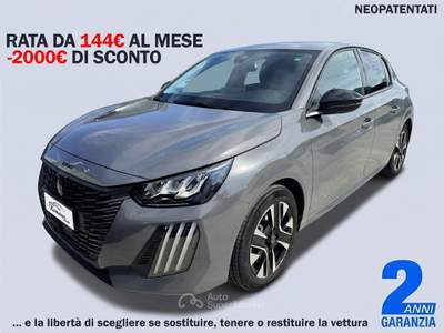 Peugeot 208  1.2 puretech Allure 100cv Grigio usata Sant'Anastasia