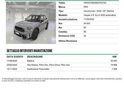 MINI Countryman 1.5 Steptronic LED-Pelle-Navi-ACC-18'' Marrone usata Riese Pio X