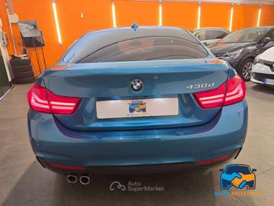 BMW Serie 4 430dA d Gran Coupe Msport auto Blu/Azzurro usata Curno