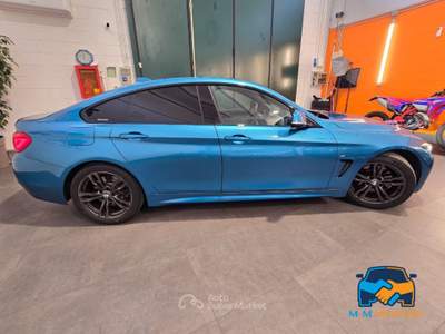 BMW Serie 4 430dA d Gran Coupe Msport auto Blu/Azzurro usata Curno