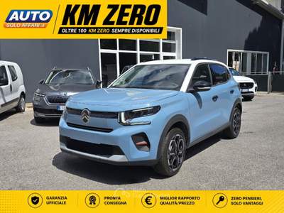 Citroen C3 1.2 TURBO MAX 100CV S&amp;S *CATENA DISTRIBUZIONE* KM0 Blu/Azzurro usata Prato