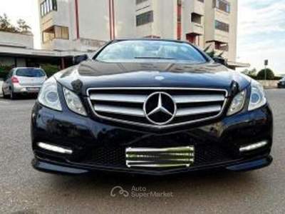 Mercedes-Benz Classe E Elegance Cabrio AMG  V8!!!!! Nero usata Oristano