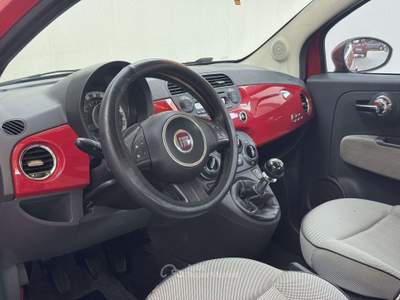 Fiat 500 1.2 Lounge 69cv NEOPATENTATI 160.000 km 2 Proprietari Rosso usata Castenedolo