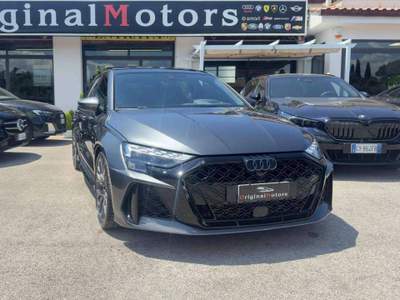 Audi RS 3 RS3 Sportback  2.5 tfsi quattro s-tronic/PROMO/PRONTA CONS/SEDILI A GUSCIO IN CARBONIO/TETTO/PACC RS/LIM 280/HEAD UP/SONO Grigio usata Lanuvio