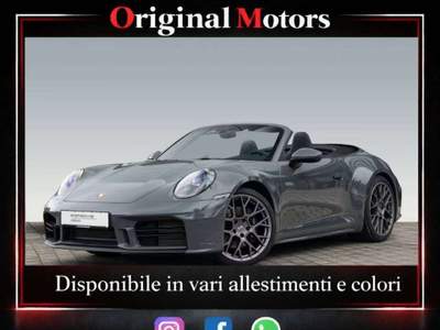 Porsche 911 911 992.2  Cabrio 3.0 Carrera 394cv/PORSCHE APRV/SPORT CHRONO/360/BOSE/ Grigio usata Lanuvio