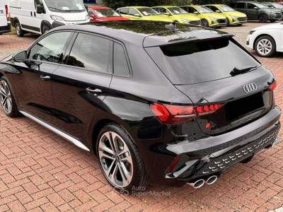 Audi S3 S3 Sportback 2.0 tfsi 4x4 NUOVA DA IMMATRICOLARE Nero usata San Michele all'Adige