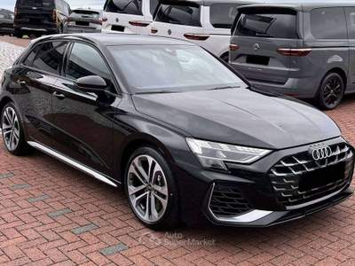 Audi S3 S3 Sportback 2.0 tfsi 4x4 NUOVA DA IMMATRICOLARE Nero usata San Michele all'Adige