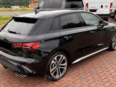 Audi S3 S3 Sportback 2.0 tfsi 4x4 NUOVA DA IMMATRICOLARE Nero usata San Michele all'Adige