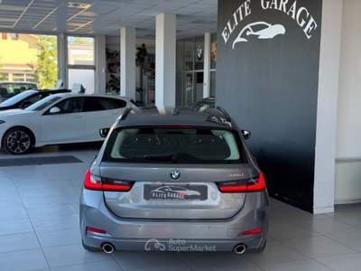 BMW Serie 3 318d 318d 48V Touring Automatica LCI Grigio usata CARESANABLOT