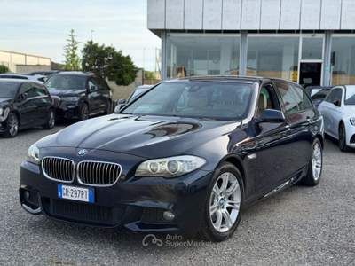 BMW Serie 5 530d 530d Touring Futura M-Sport Blu/Azzurro usata CARESANABLOT