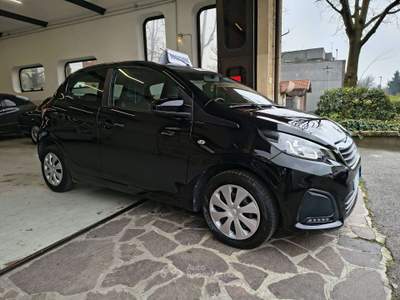 Peugeot 108 5p 1.0 VTI (Toyota) Active E6 - *GARANZIA 12 MESI Nero usata Nova Milanese
