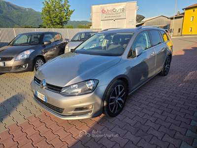 Volkswagen Golf Variant 1.6 TDI 110cv garantita 12 mesi Argento usata Gemona del Friuli