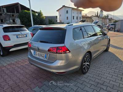 Volkswagen Golf Variant 1.6 TDI 110cv garantita 12 mesi Argento usata Gemona del Friuli