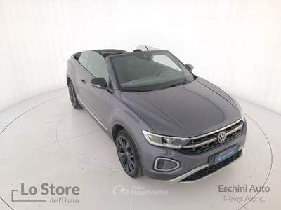 Volkswagen T-Roc cabriolet 1.0 tsi style 110cv Grigio usata Pisa