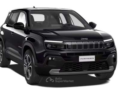 Jeep Avenger JEEP AVENGER 1.2 TURBO E-HYBRID MHEV SUMMIT F Avenger 1.2 turbo e-hybrid mhev Summit f Nero usata Roma