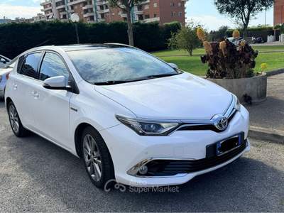 Toyota Auris Unico proprietario, non fumatore, lucidata carrozzeria e fari Bianco usata Roma
