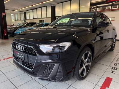 Audi A1 30 1.0 tfsi S line edition 116cv s-tronic Nero usata Mozzo