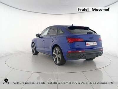 Audi Q5 sportback 50 2.0 tfsi e s line plus quattro s-tronic Blu/Azzurro usata Assago