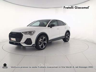Audi Q3 sportback 40 2.0 tfsi identity black quattro s-tronic Bianco usata Assago