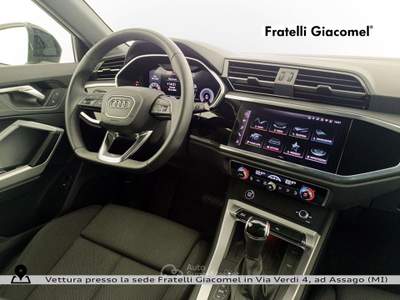 Audi Q3 sportback 40 2.0 tfsi identity black quattro s-tronic Bianco usata Assago