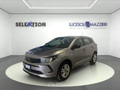 Opel Grandland  edition manuale benzina 130 hp Grigio usata Ancona