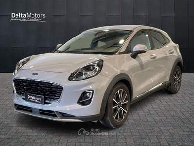 Ford Puma Puma '19-> - puma 1.0 ecoboost hybrid 125 cv s&s titanium Grigio usata Montecosaro