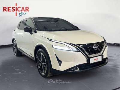 Nissan Qashqai Qashqai 1.5 e-power tekna 2wd Bianco usata Alessandria