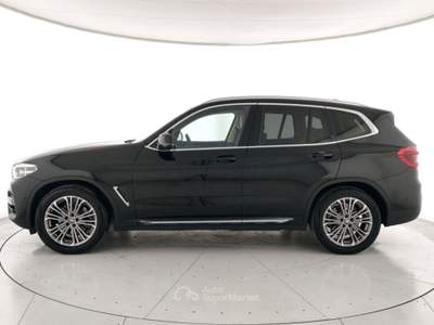 BMW X3 X3 xdrive 20d luxury 190cv auto Nero usata Carpi