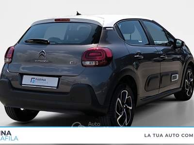 Citroen C3  - c3 1.2 puretech shine s&s 83cv Grigio usata Marcianise
