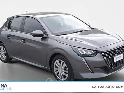 Peugeot 208  - 208 1.2 puretech active s&s 75cv my20 Grigio usata Marcianise