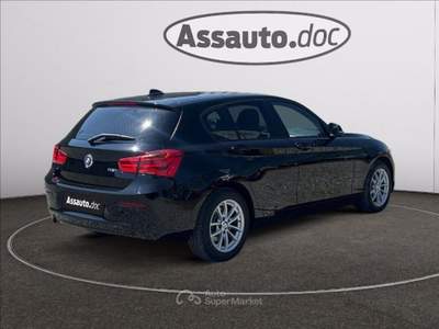 BMW Serie 1 118i 118i Advantage 5p Nero usata Gaglianico
