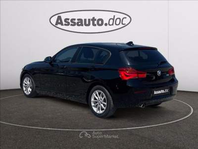 BMW Serie 1 118i 118i Advantage 5p Nero usata Gaglianico