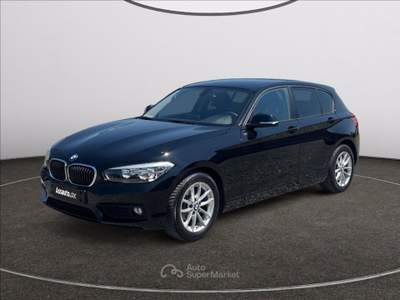 BMW Serie 1 118i 118i Advantage 5p Nero usata Gaglianico