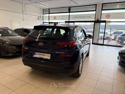 Hyundai Tucson XTECH 1.6 CRDi 115 CV 6mt UNICO PR. Blu/Azzurro usata Bagnaria Arsa