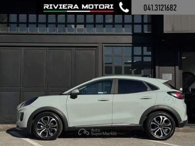 Ford Puma 1.0 EcoBoost Hybrid 125 CV S&S Titanium Aut. Grigio usata Dolo