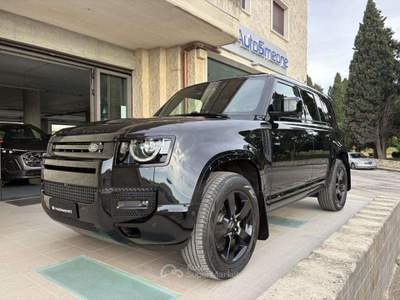 Land Rover Defender 110 3.0D I6 250 CV AWD Auto X-Dynamic HSE. Nero usata Carovigno