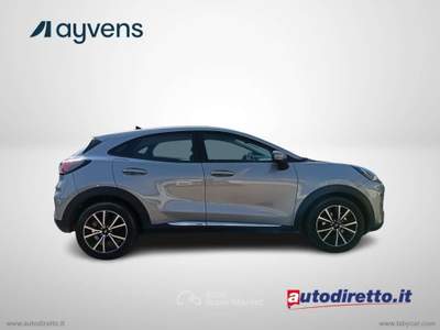 Ford Puma 1.0 EcoB. Hyb. 125 CV TITANIUM Grigio usata Bergamo