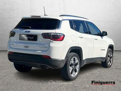 Jeep Compass 2.0 MJet 140cv Limited 4WD auto Bianco usata Civate